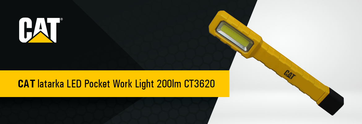 CAT latarka LED Pocket work light 200lm CT3620