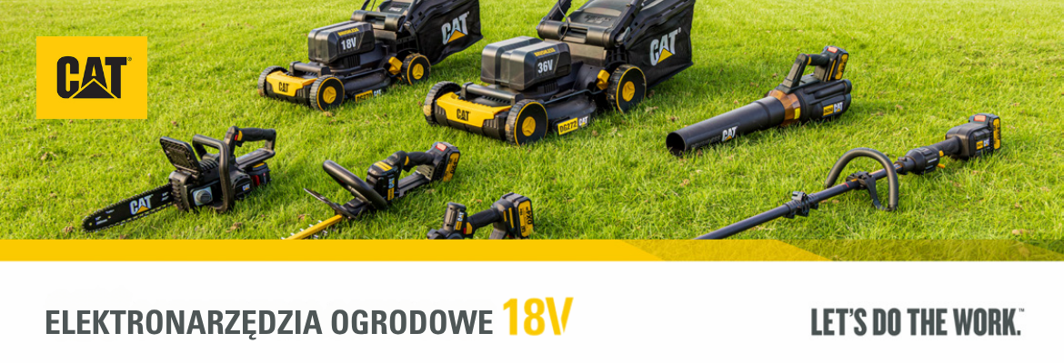 Baner końcowy – CAT elektronarzędzia ogrodowe