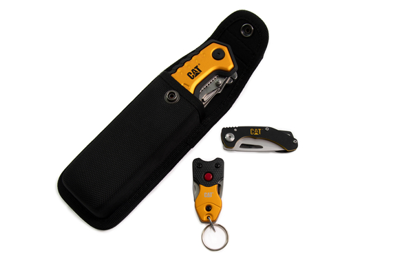 CAT Zestaw XL 3 szt. MultiTool 9w1, Nóż i Brelok 7w1