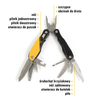 CAT Zestaw Mini 3 szt. MultiTool 12w1, Nóż i Brelok 7w1