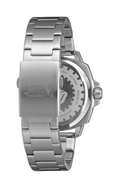 Zegarek stalowy CAT Tokyo 3HD 44mm - stalowy pasek