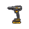 Wiertarko-wkrętarka akumulatorowa CAT DX11 18V 65Nm