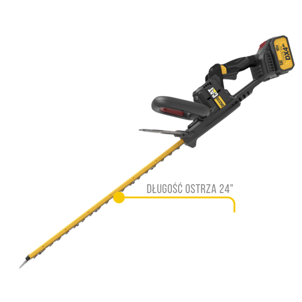 CAT Nożyce do żywopłotu akumulatorowe DG220B bez akumulatora