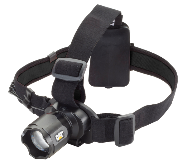 Latarka LED 220 lumenów - czołówka LED zoom CAT CT4200