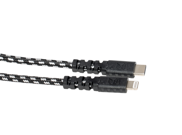 CAT Kabel Apple Lightning/USB, 3m, braided nylon