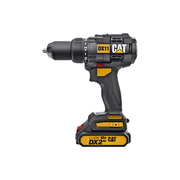 Wiertarko-wkrętarka akumulatorowa CAT DX11 18V 65Nm