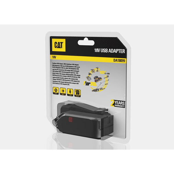 Zasilacz USB CAT DA18099 18V 2.0A 1 FOR ALL