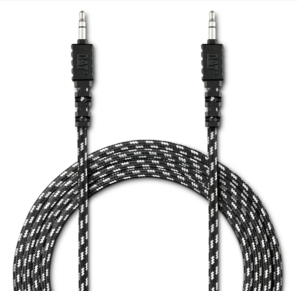 CAT Kabel 3.5mm-3.5mm AUX/AUDIO, 3m, braided nylon