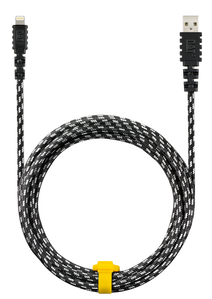 CAT Kabel Apple Lightning/USB, 3m, braided nylon