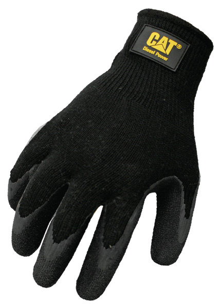 CAT rękawice Breathable poly/cotton/latex palm L
