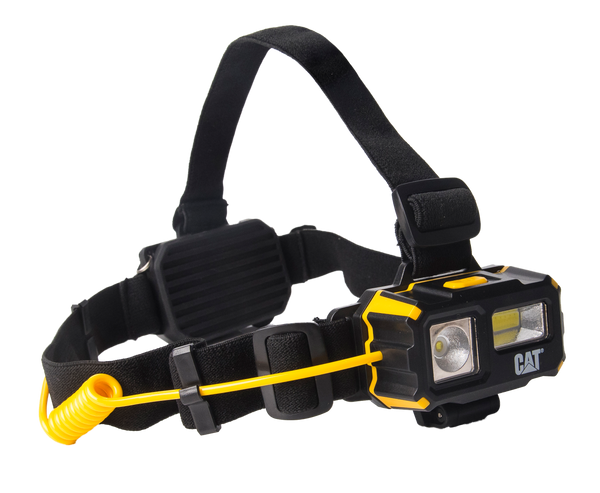 Latarka LED 250 lumenów - czołówka LED CAT CT4120