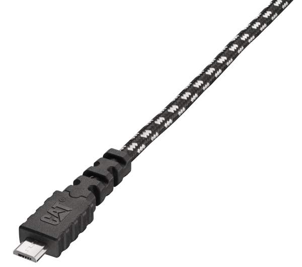 CAT Kabel micro USB/USB, 3m, braided nylon