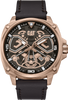 Zegarek stalowy CAT Tokyo 3HD 44mm - skórzany pasek