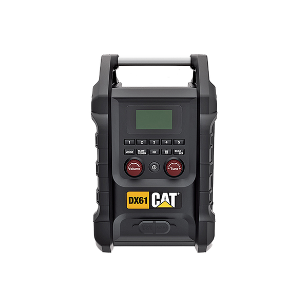 Radio sieciowe budowlane akumulatorowe  CAT DX61B  bez akumulatora
