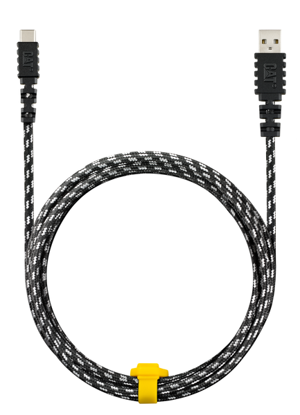 CAT Kabel USB- C/ USB, 1,8m, braided nylon