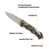 Zestaw Multitool 8w1 + nóż składany CAT Real Tree Camo