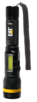 Latarka LED 700 lumenów - dwa źródła światła, ładowana USB CAT CT6215