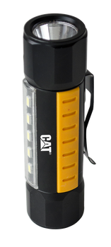 Latarka LED 200 lm - latarka taktyczna, podwójne źródło światła CAT CT3410