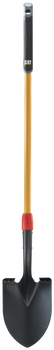 Szpadel z ostrą łyżką CAT K-Series Long Handle Round Point