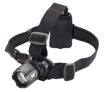 Latarka LED 220 lumenów - czołówka LED zoom CAT CT4200